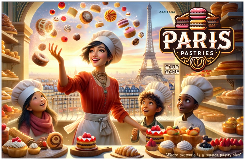 Paris Pastries Game Box